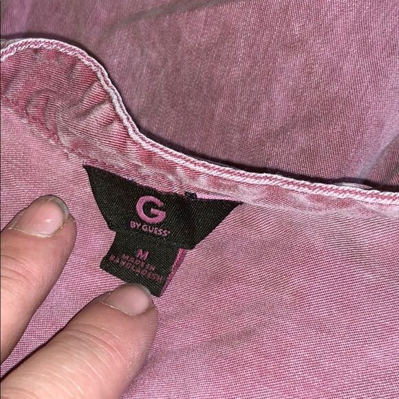 G by Guess tunic style top with roll up sleeve - Picture 2 of 7